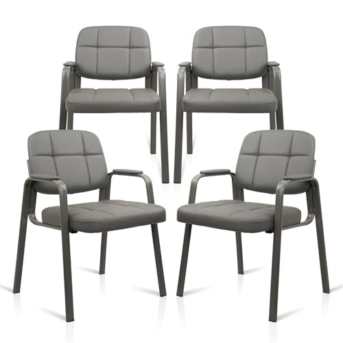 Leather Desk Pad - Waiting Room Guest Chair with Bonded