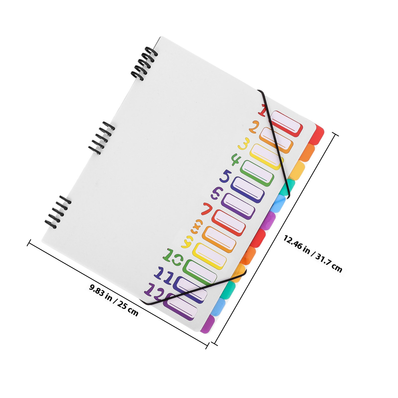 A4 Document Organizer Folder w - Tab Divider A4 ulasan dan harga
