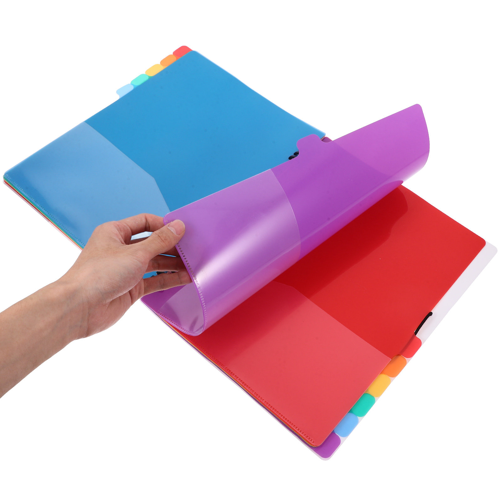 A4 Document Organizer Folder w - Tab Divider A4 ulasan dan harga