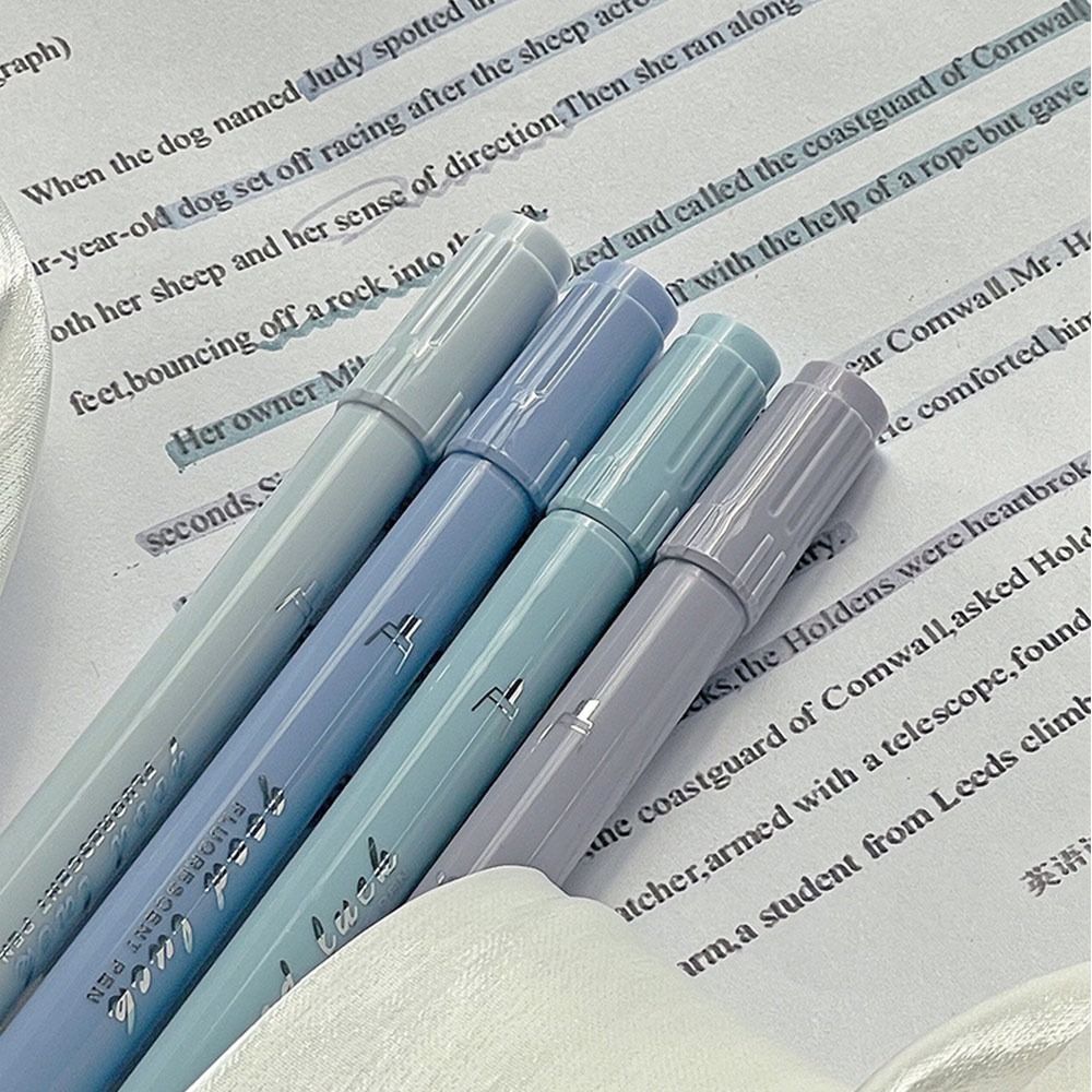 4pcs/set Creative Dual Tip Hig - Correction Pen Fine ulasan dan harga