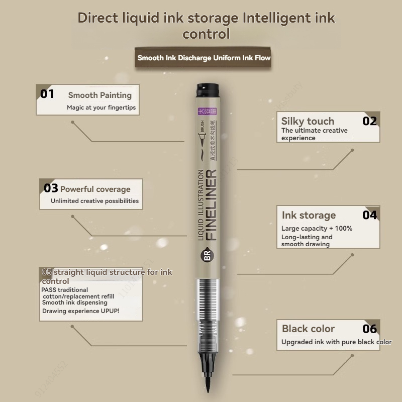 12 Pack Black Fineliner Drawin - Correction Pen Fine ulasan dan harga