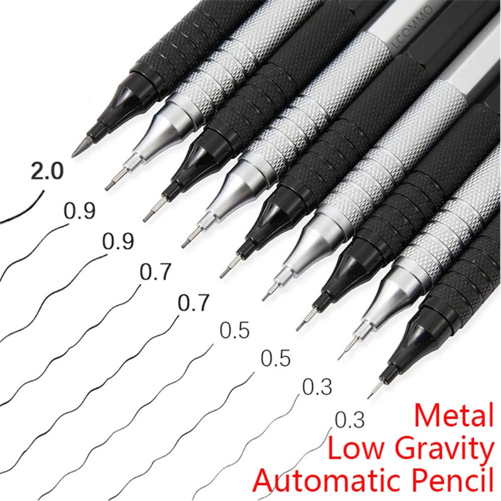 Metal Mechanical Pencil Low Gr - Mechanical Pencil 0.3 ulasan dan harga