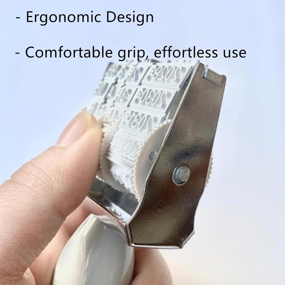 DIY Rotating Date & Number Rol - Rubber Date Stamp ulasan dan harga