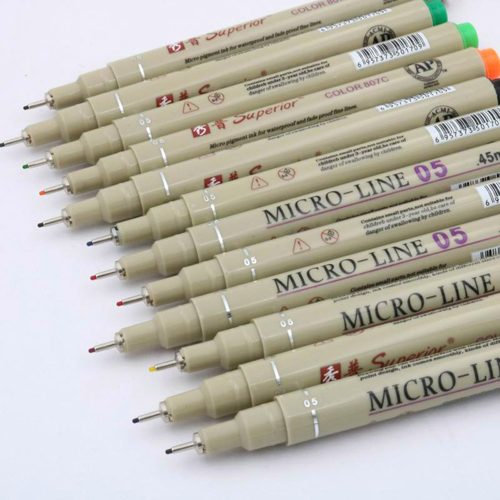 12 Colors Porous-Point Pens Dr - Copic Marker Sketch ulasan dan harga