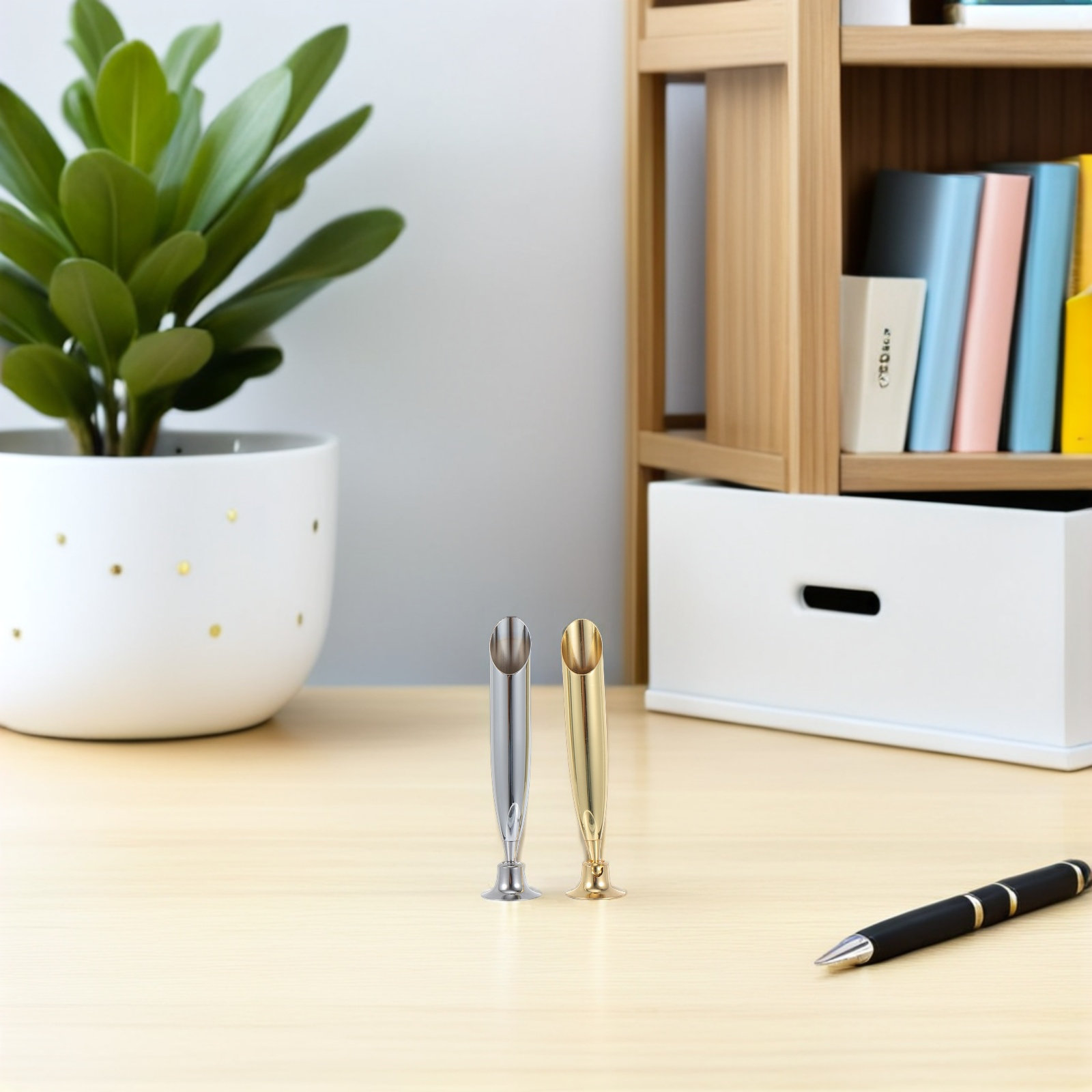 3Pcs Stainless Steel Pen Holde - Pen Rest Single ulasan dan harga
