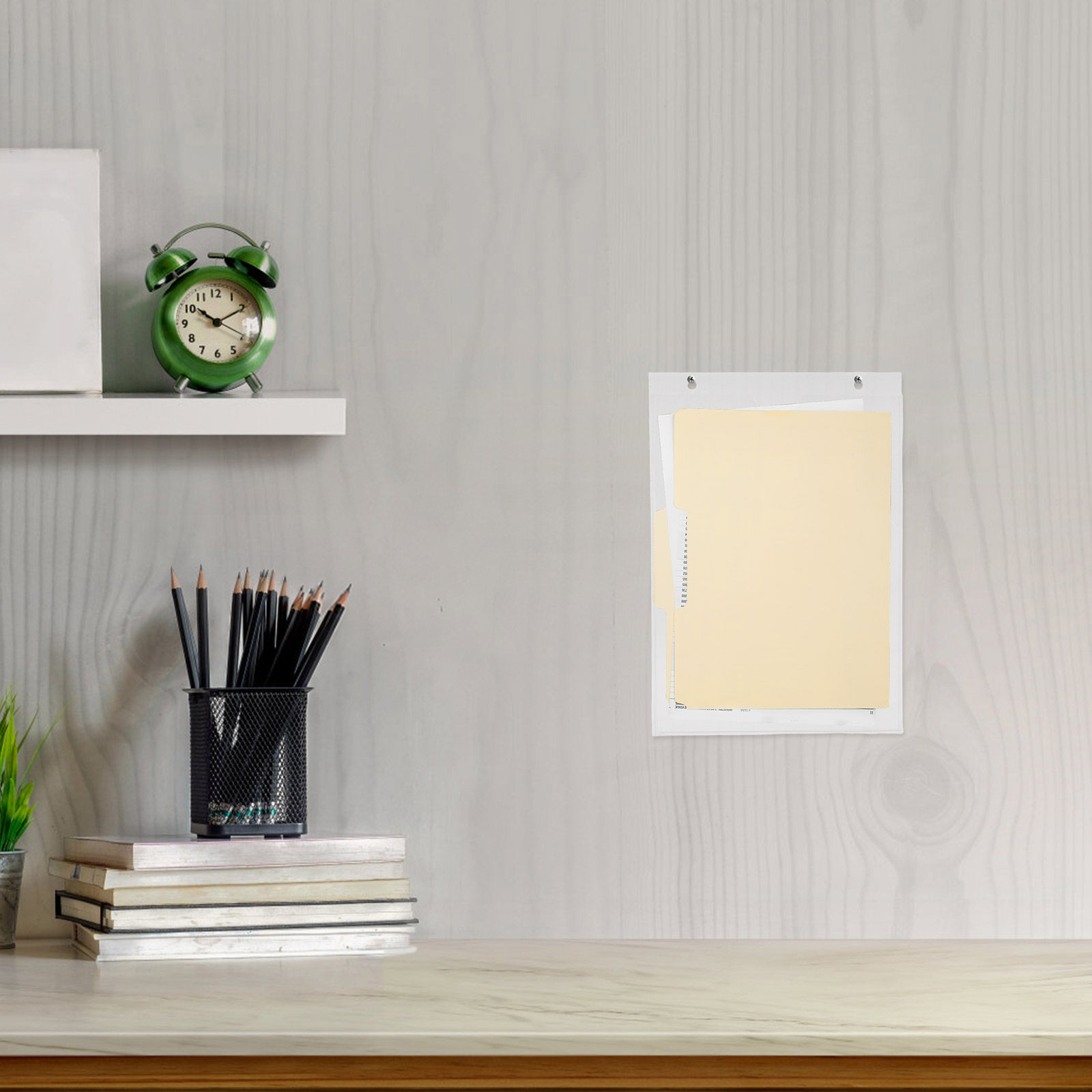 Clear Wall Mounted Acrylic Mag - Magazine Holder Rack ulasan dan harga
