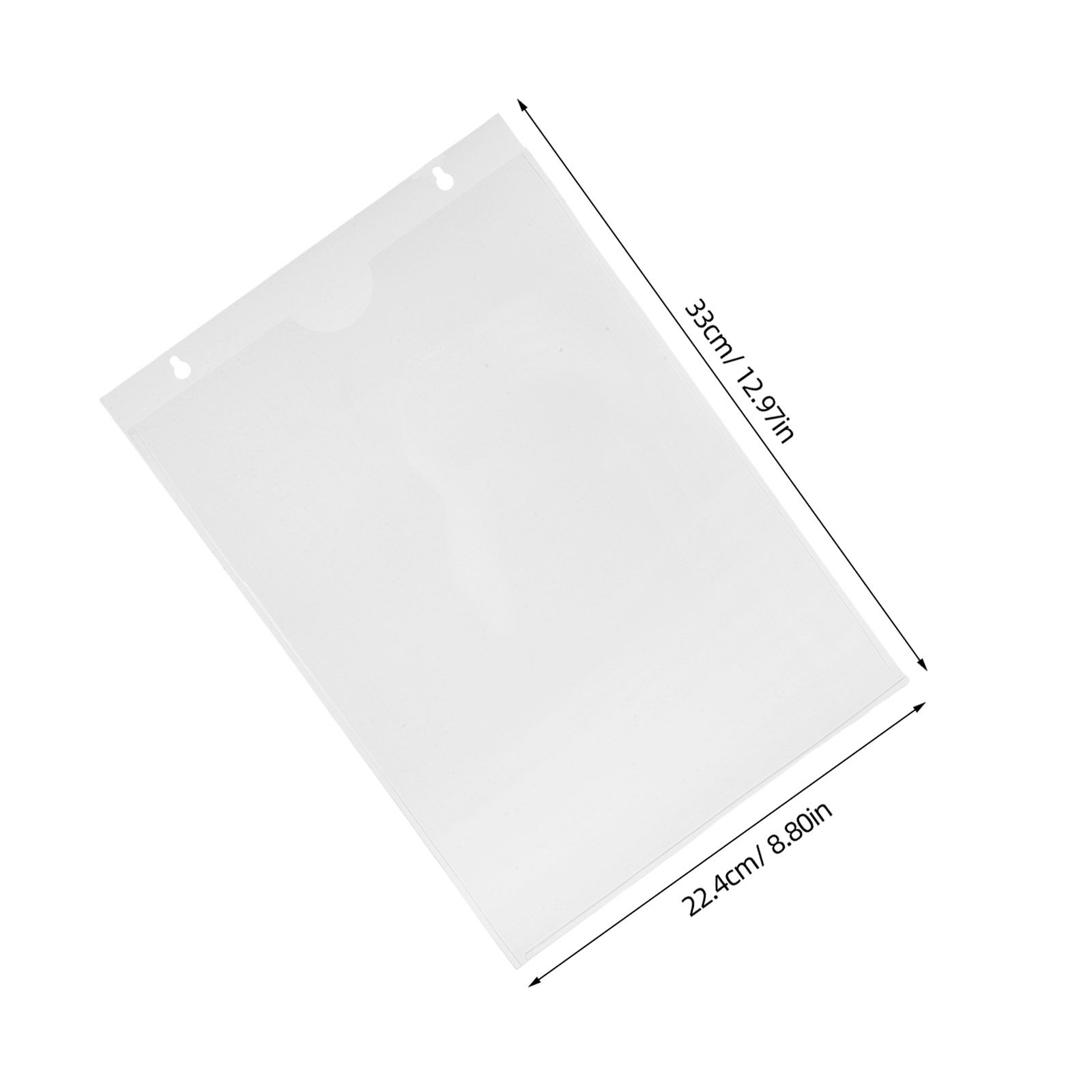 Clear Wall Mounted Acrylic Mag - Magazine Holder Rack ulasan dan harga