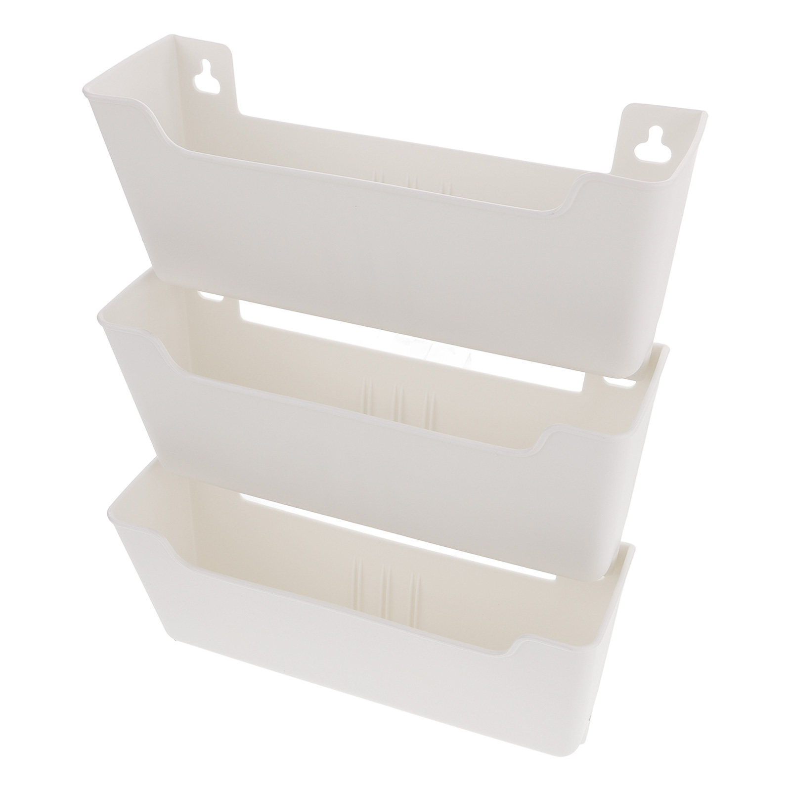 1Set Clear Wall File Organizer - Magazine Holder Rack ulasan dan harga