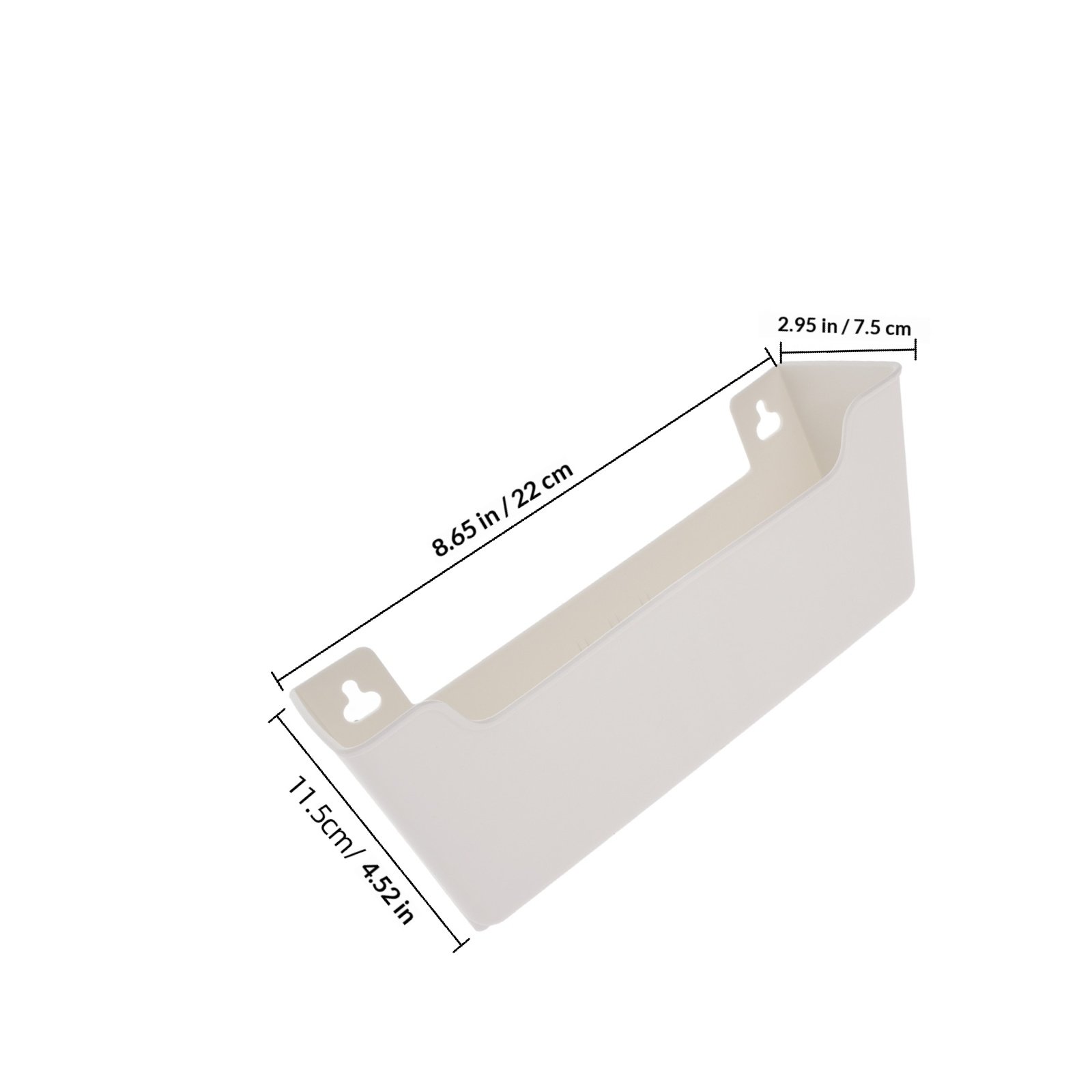 1Set Clear Wall File Organizer - Magazine Holder Rack ulasan dan harga