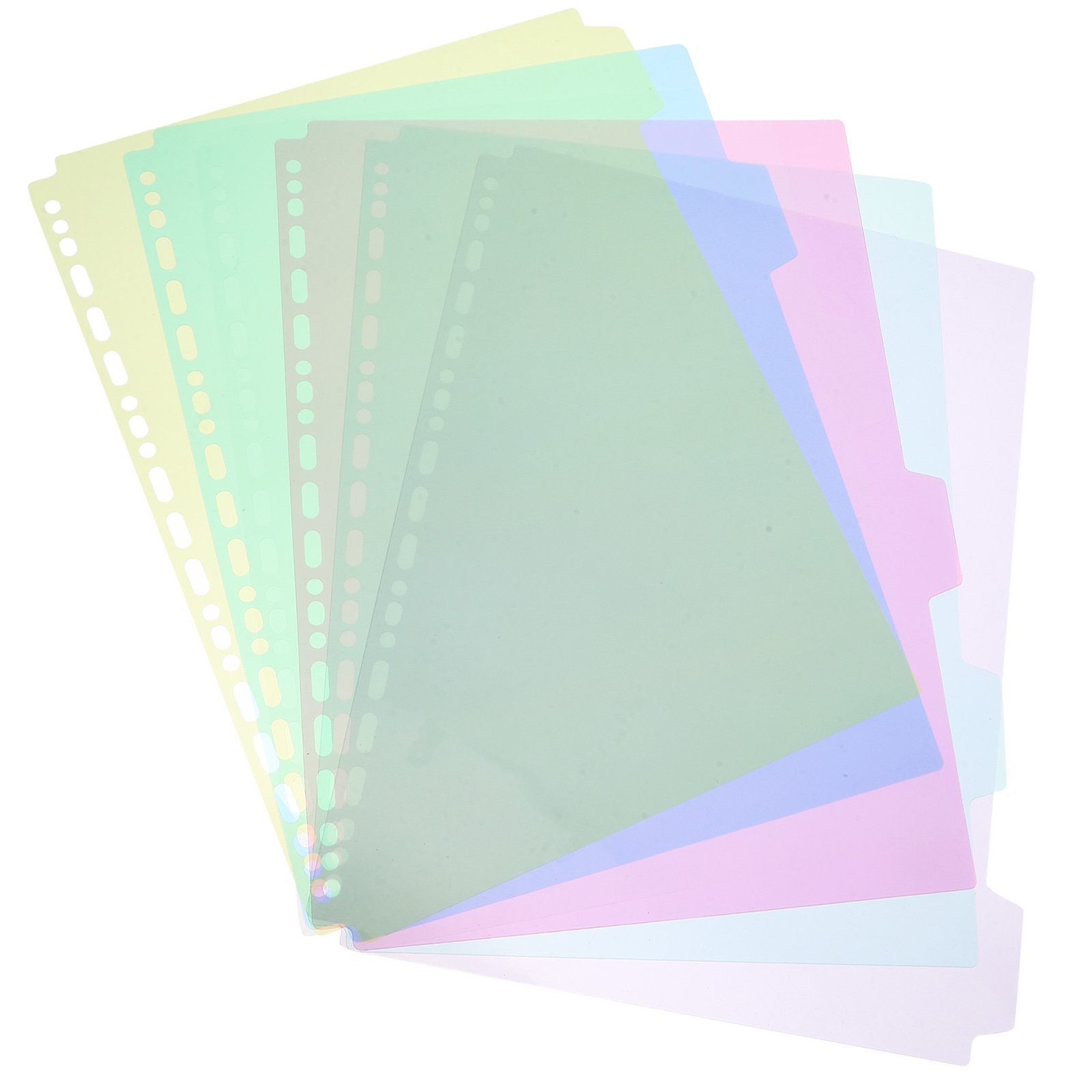 6Pcs Index Dividers A4 Binder  - Tab Divider A4 ulasan dan harga