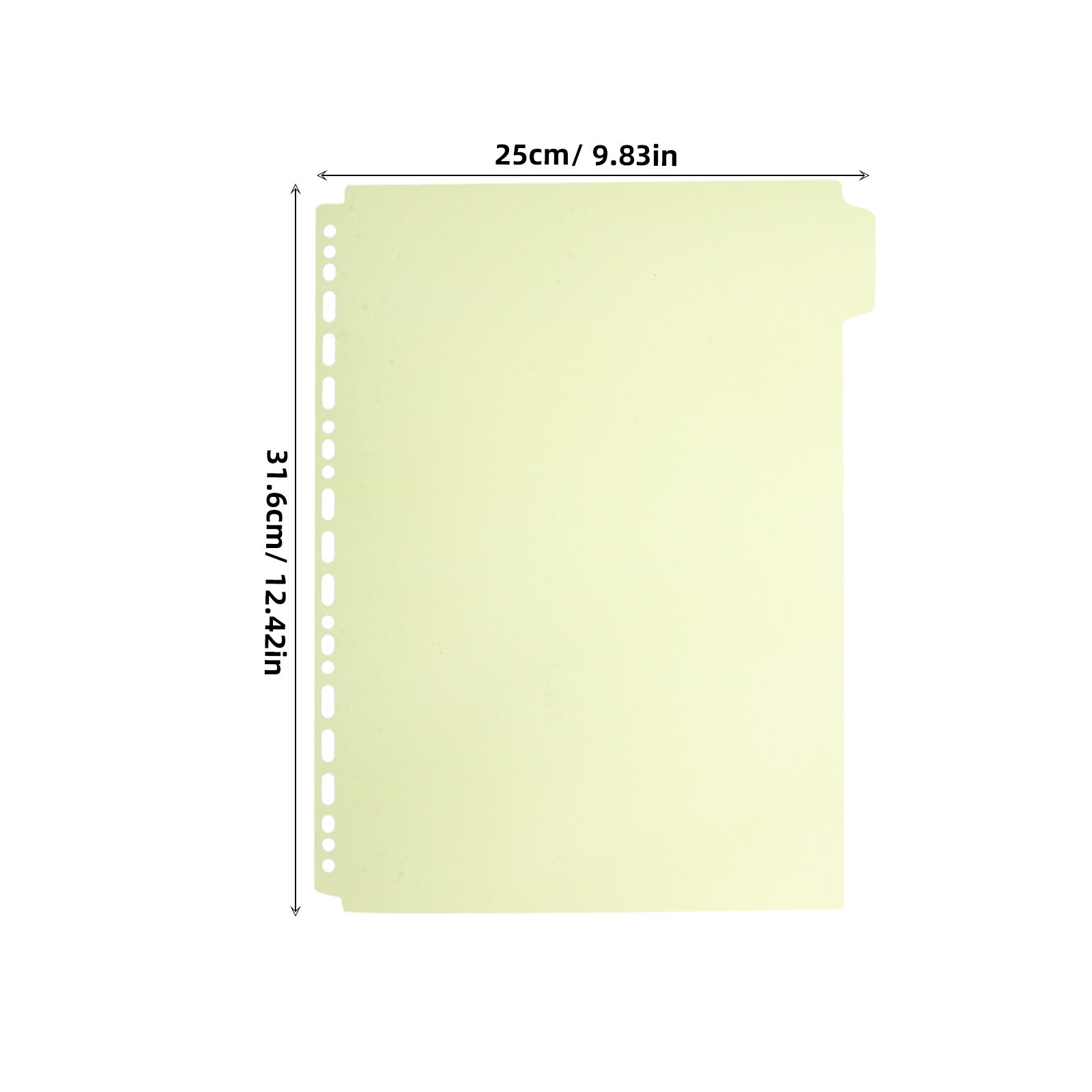 6Pcs Index Dividers A4 Binder  - Tab Divider A4 ulasan dan harga