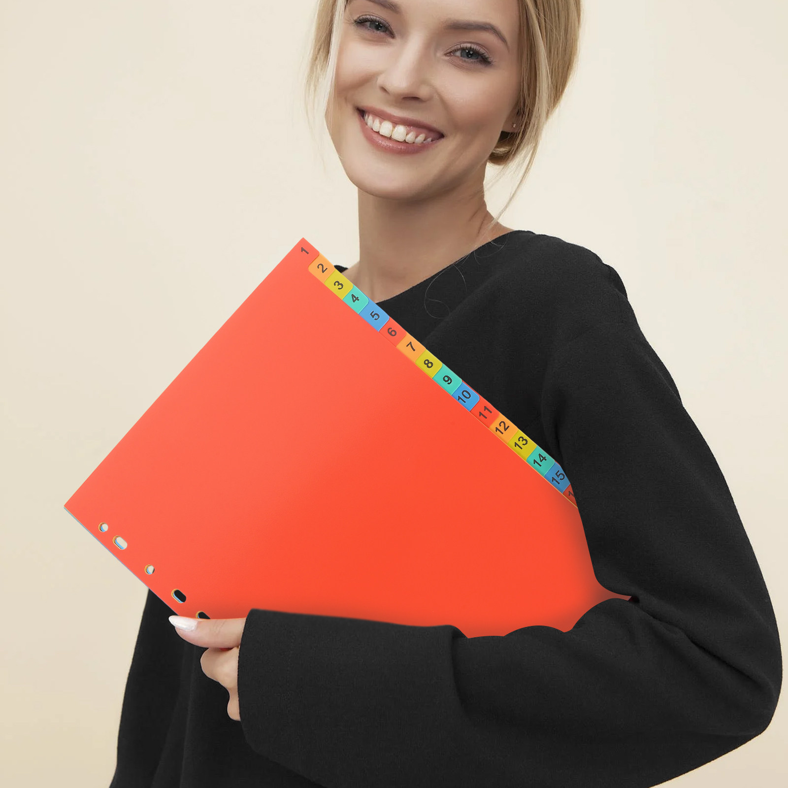 20Sheets A4 Tabbed Binder Divi - Tab Divider A4 ulasan dan harga