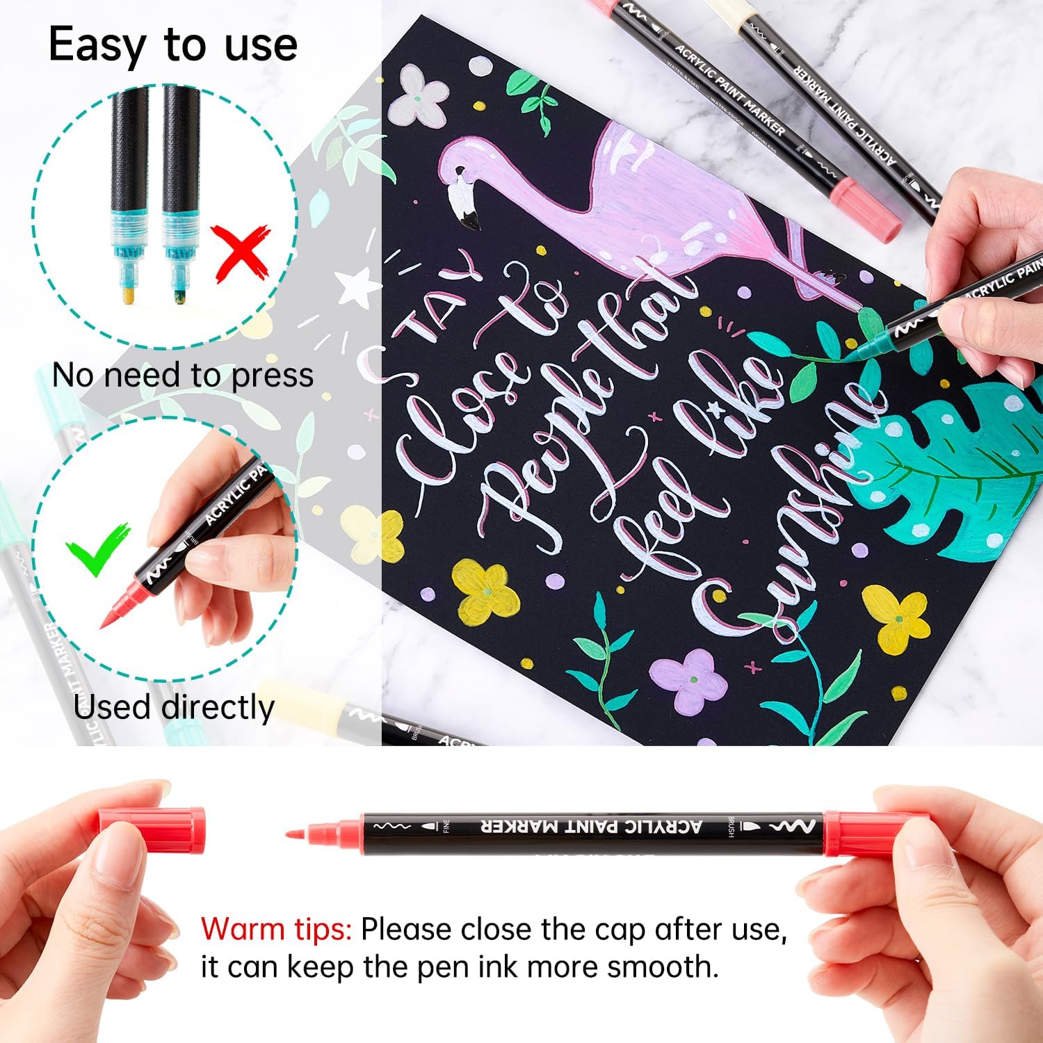 Shuttle Art 60 Colors Dual Tip - Correction Pen Fine ulasan dan harga