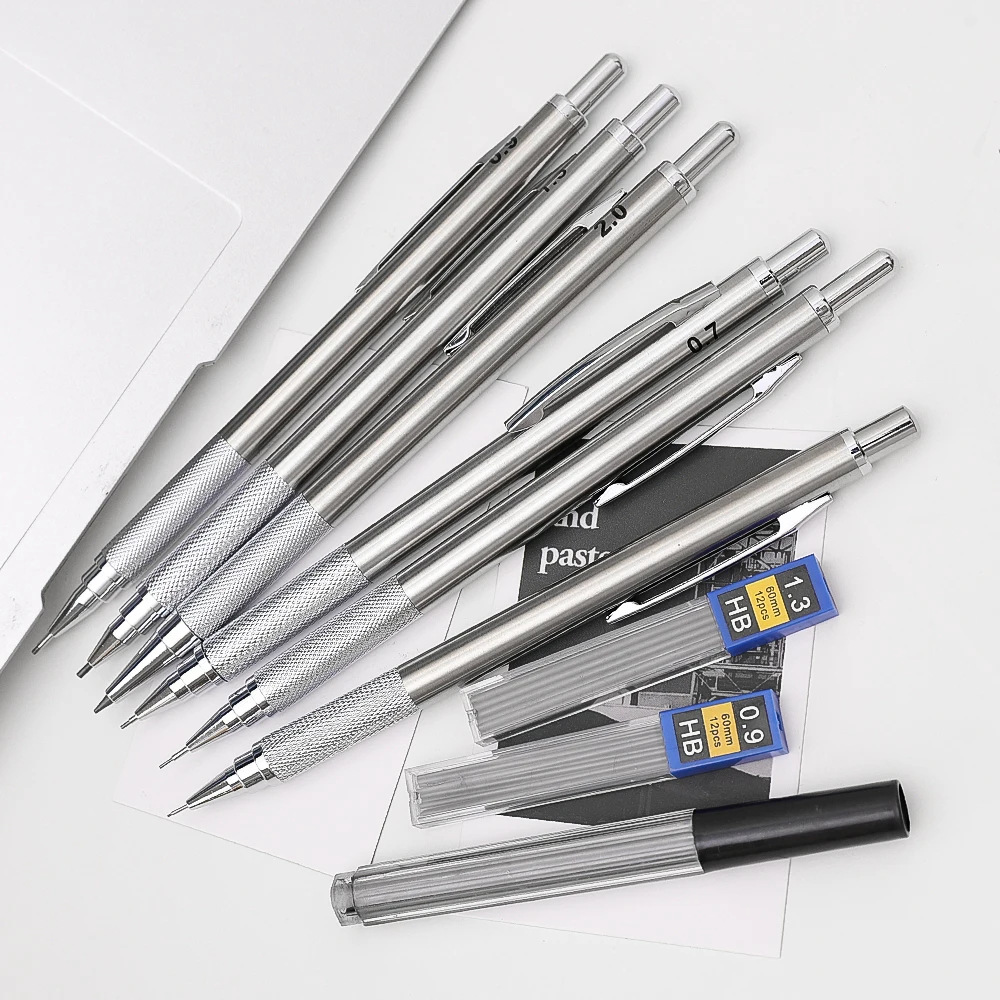 Mechanical Pencil Set 0.3 0.5  - Mechanical Pencil 0.3 ulasan dan harga