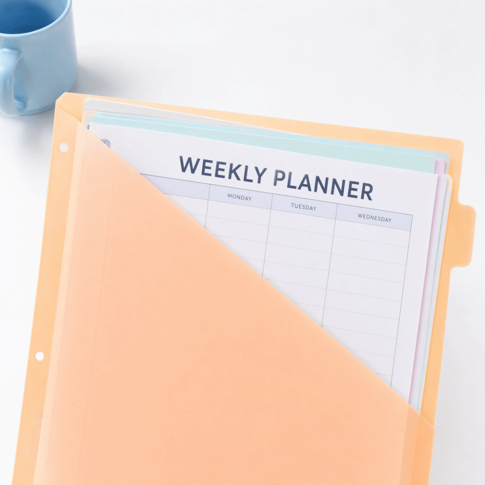 Durable Binder Dividers Plasti - Tab Divider A4 ulasan dan harga
