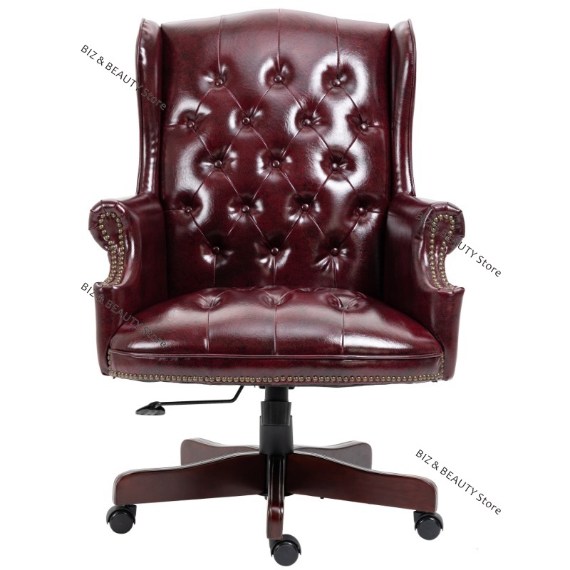 Executive Comfortable Desk Cha - Leather Desk Pad ulasan dan harga