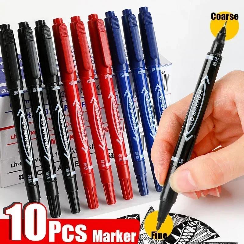 5/10 Pcs Twin Tip Permanent Ma - Correction Pen Fine ulasan dan harga