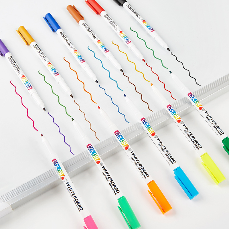 12/24Colors Dry Erase Markers  - Correction Pen Fine ulasan dan harga