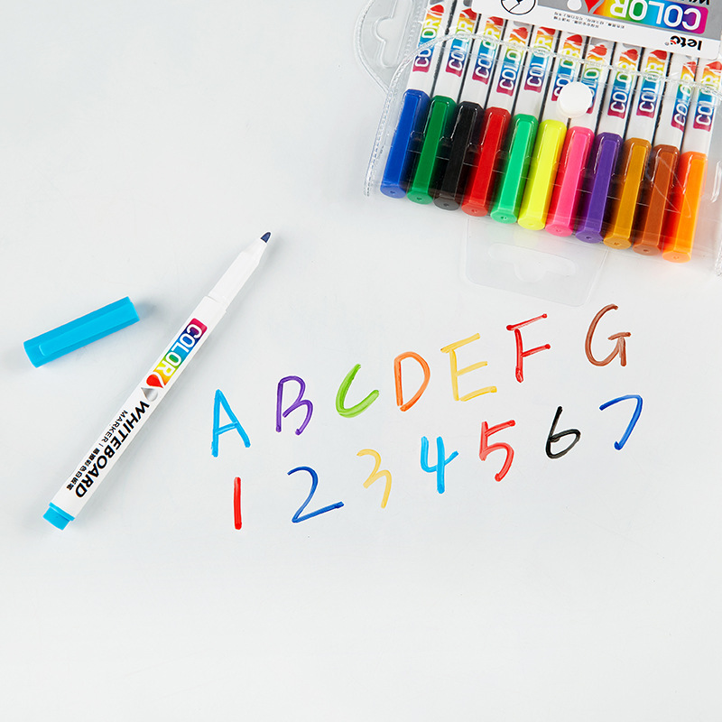 12/24Colors Dry Erase Markers  - Correction Pen Fine ulasan dan harga
